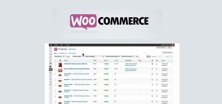 woocommerce