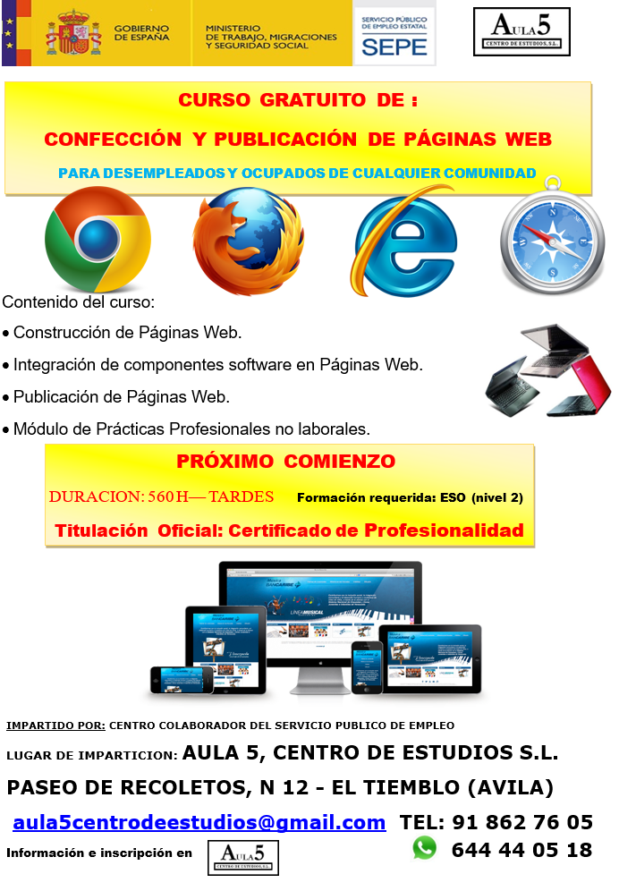 cartel diseño web